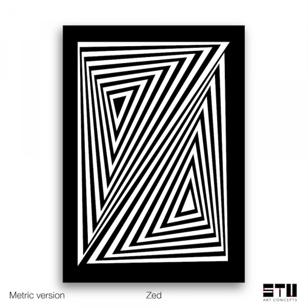 pp006 zed optical illusion artwork metric sac