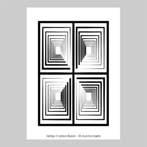 vertigo 2 optical illusion print stuartconcepts p0030 artwork