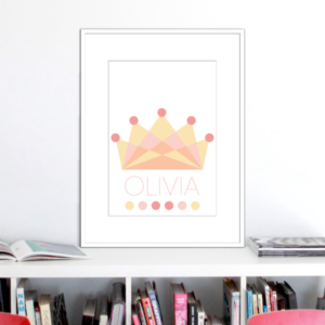 crown beach colours name print stuartconcepts p0033 white frame