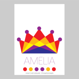 crown multicoloured name print stuartconcepts p0032 artwork