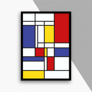 pp001 mondrian No 5 display sac