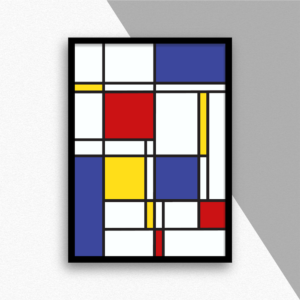 pp002 mondrian No 6 display sac