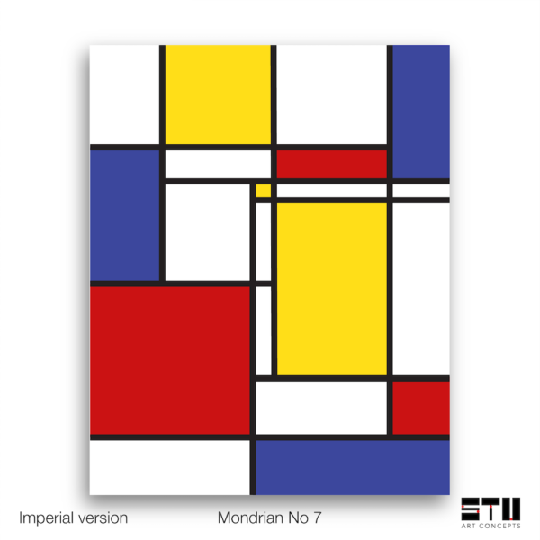 pp003 mondrian No 7 artwork imperial sac