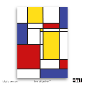 pp003 mondrian No 7 artwork metric sac