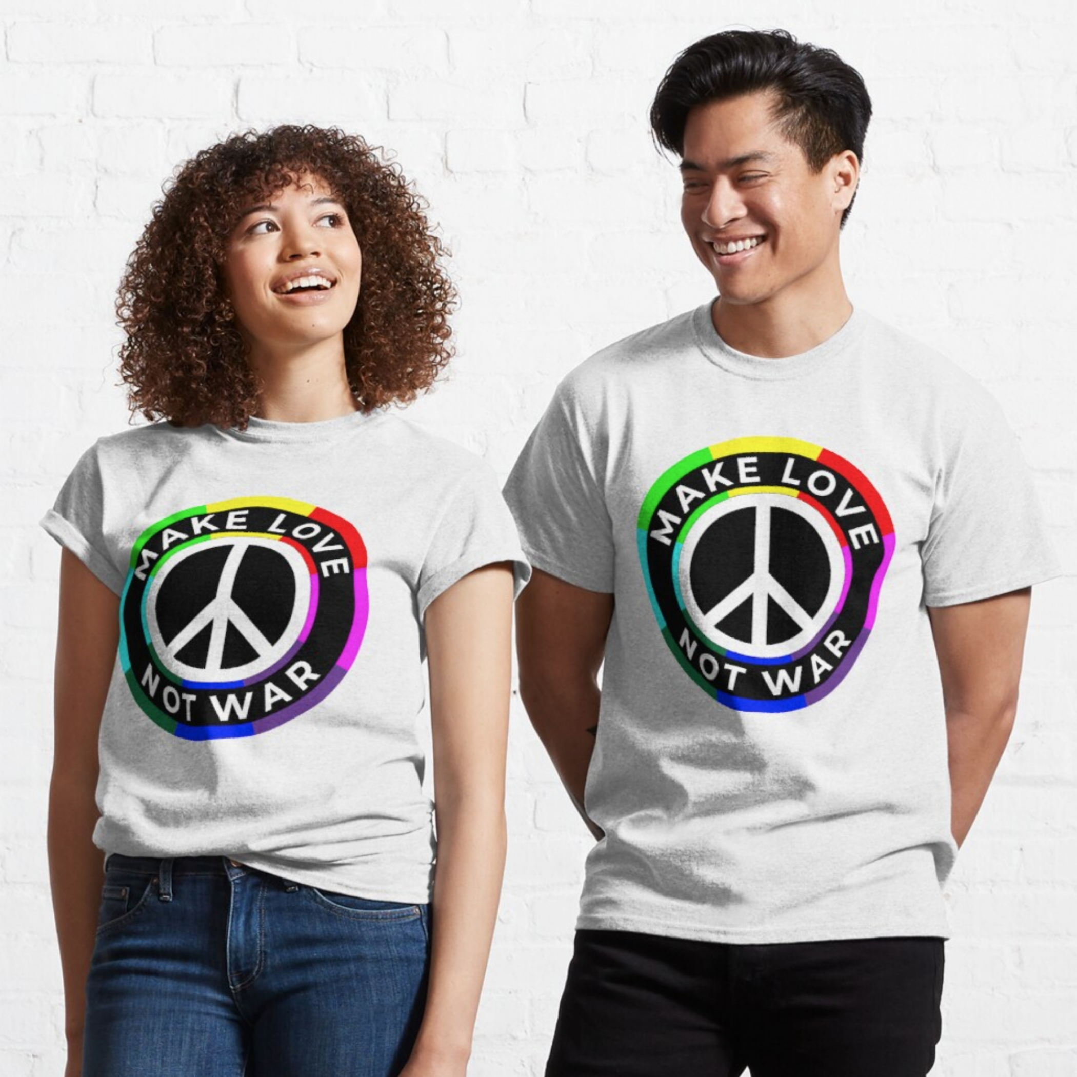 Make Love Not War Unisex T-shirt