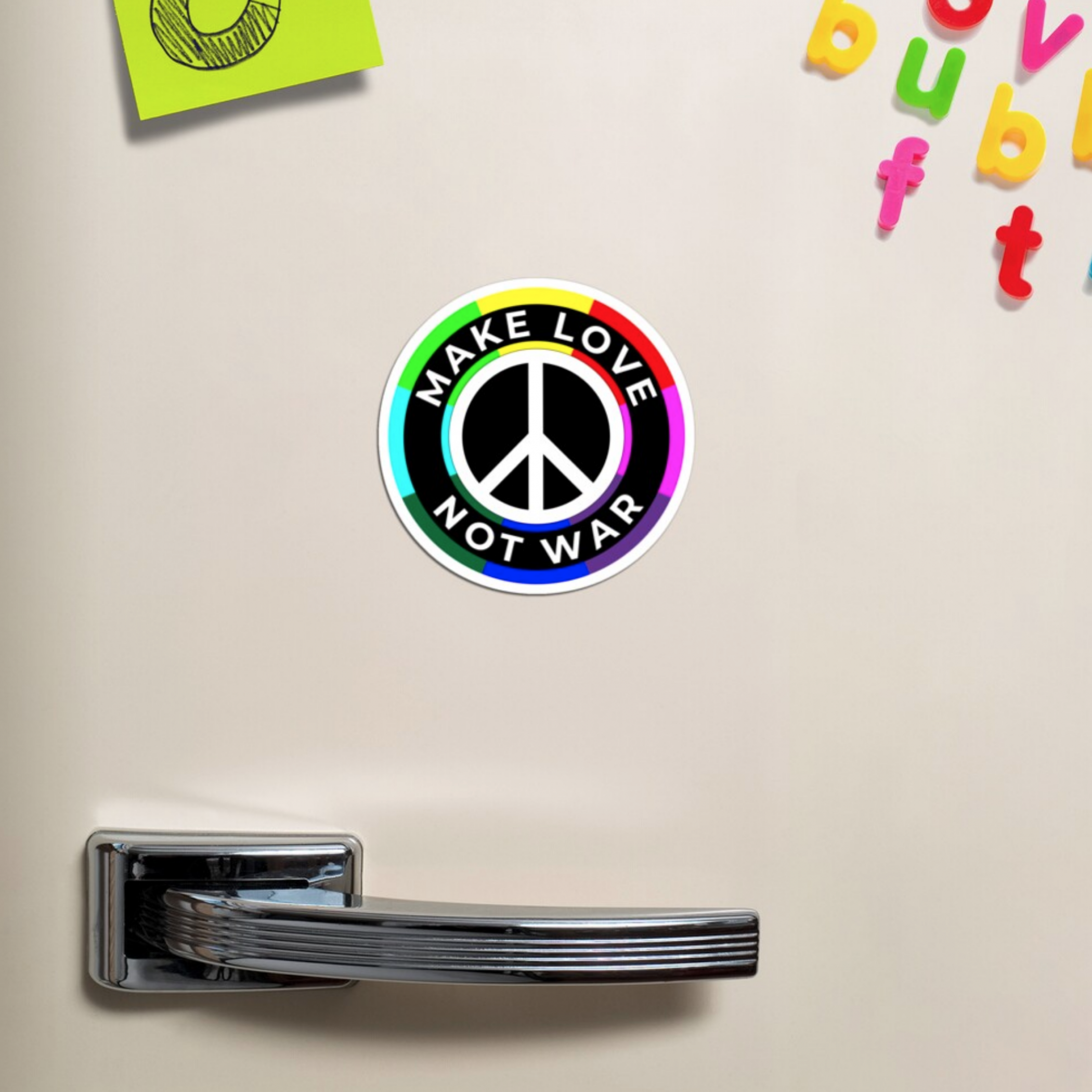 Make Love Not War - magnet