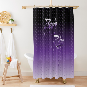 Shower curtain - Purple Rain