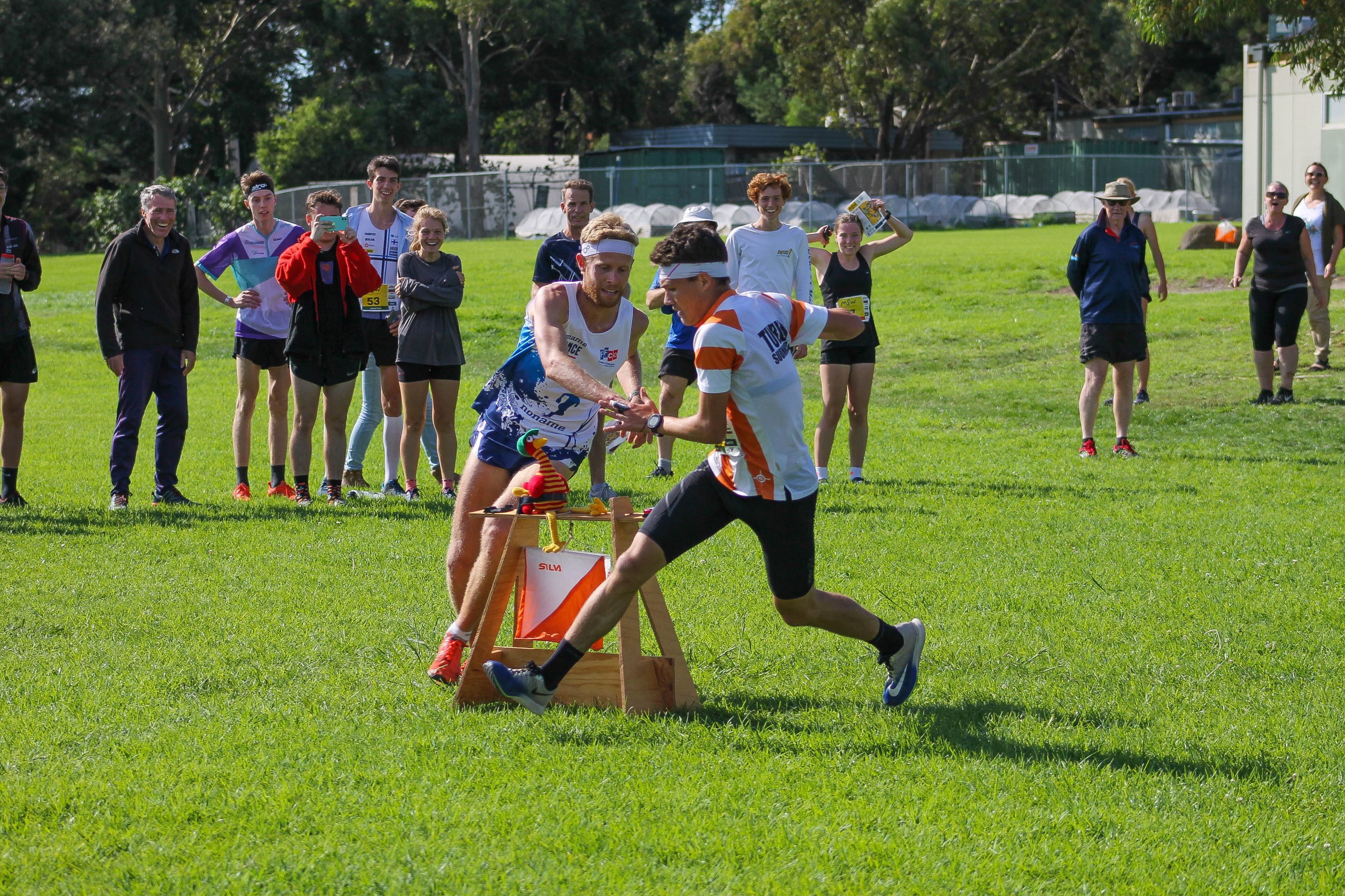 Frederic & Ashton in photo finish