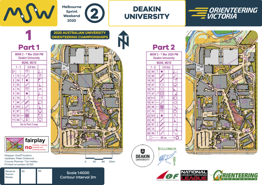 2020 MSW 2 Deakin Uni map courses 1