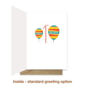 Standard greeting option bth518