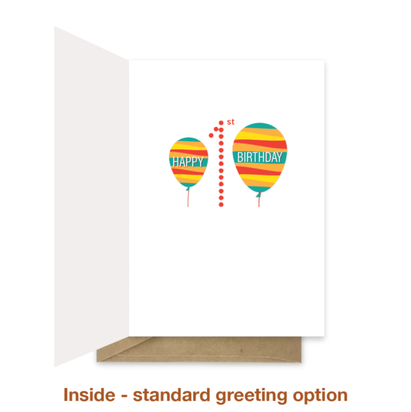 Standard greeting option bth518